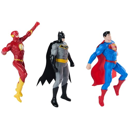 Swimways DC Dive Characters 3-Pack, Swimming Pool Accessories & Kids Pool Toys, DC Party Supplies & Water Toys for Kids Aged 5 & Up