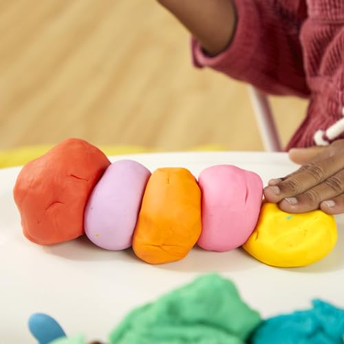 Play-Doh Modeling Compound 24-Pack Case of Colors, Non-Toxic, 3 Oz Cans of Assort. Colors, Back to School Classroom Supplies, Preschool Toys, Ages 2+ ( Exclusive)