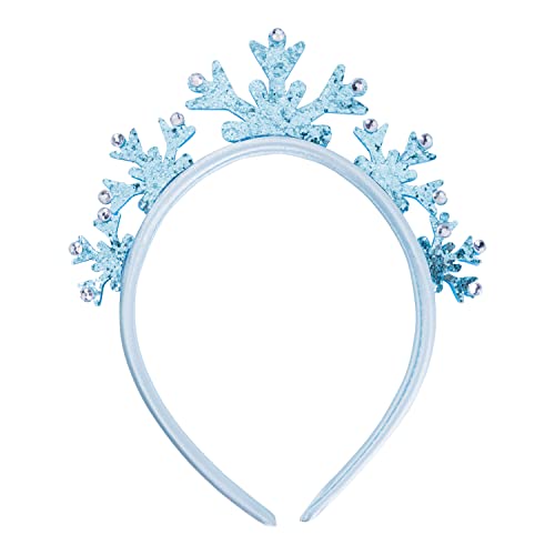LUV HER Frozen Princess Dress Up Accessory Set - Jewelry Set - Princess Elsa Tiara Set - Giftable Box - Birthday Gifts For Girls - Holidays Gift - Girl Toys Dress Up Kit - Ages 3+