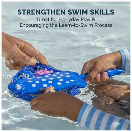 SwimWays Disney’s Finding Dory Mr. Ray’s Dive and Catch Game, Water Toy, Outdoor Toys, Pool Party Favors & Bath Toys for Kids Ages 5 & Up