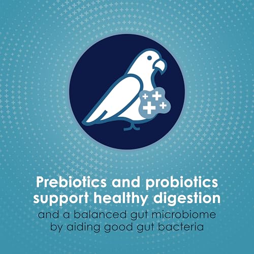 Kaytee Forti-Diet Pro Health+Safflower Nourish+Protect Parrot Food, Supports Breeding and Molting, Nutrition Backed by Science, Digestive and Brain Health, 4 pounds