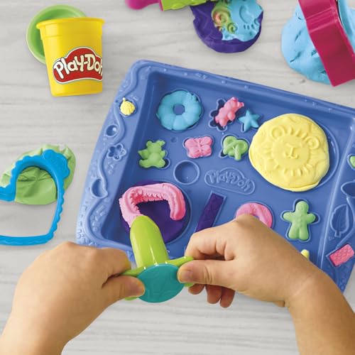 Play-Doh Kitchen Creations Cookie Creations Playset, Kids Arts & Crafts Set, Preschool Play Food Toys, Easter Gifts for Girls & Boys, Ages 3+ ( Exclusive)