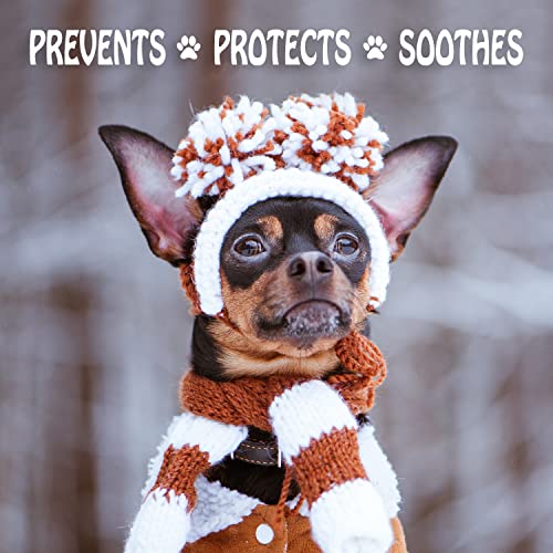 Musher’s Secret Dog Paw Wax 200g – Natural Paw Balm for Dogs with Vitamin E – Helps Protect Paws from Hot Pavement, Ice & Salt – Moisturizes Cracked Pads – Lick-Safe, Non-Toxic Dog Paw Protector