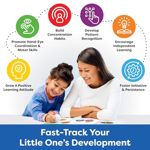 Montessori Preschool Busy Book for Toddlers Ages 3 and Up - Preassembled - Preschool Learning Activities Montessori Educational Toys - Gifts for 3 Year Old Boys, Toddler Learning Toys Activities