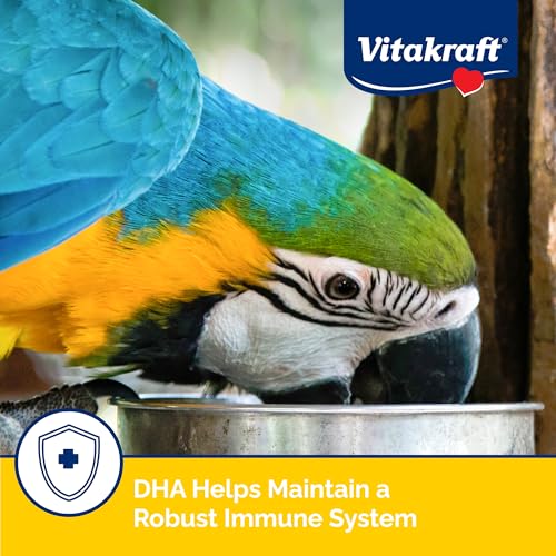 Vitakraft Menu Premium Parrot Food - Vitamin-Fortified - Macaw, , Conure, and Parrot Food for Large Birds 5 Pound (Pack of 1)