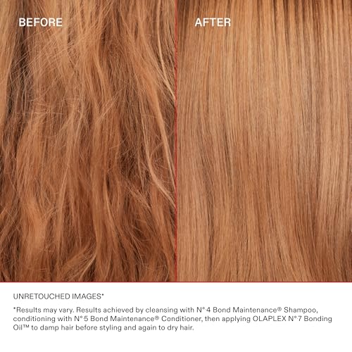 Olaplex Nº. 7 Bonding Oil: High Shine | Heat Protectant, Visibly Smooths & Softens Hair, Added Color Vibrancy, Up to 72 Hour Frizz Control | For Coily, Curly, Straight, and Wavy