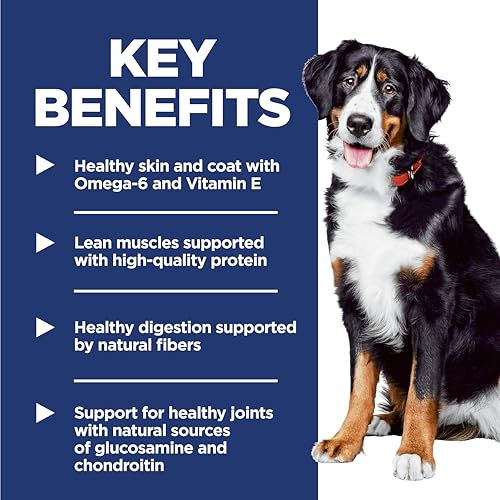 Hill's Science Diet Adult 1-5 Large Breed Dry Dog Food, Chicken & Barley, 35 lb. Bag