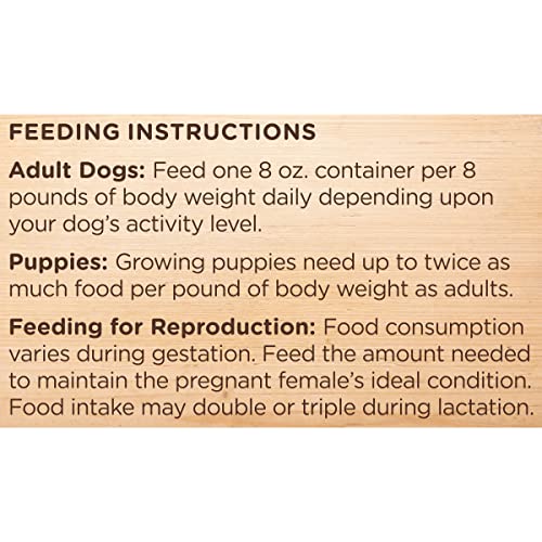 Nutrish Rachael Ray Premium Natural Wet Dog Food, Savory Favorites Variety Pack, 8 Ounce Tub (Pack of 6)