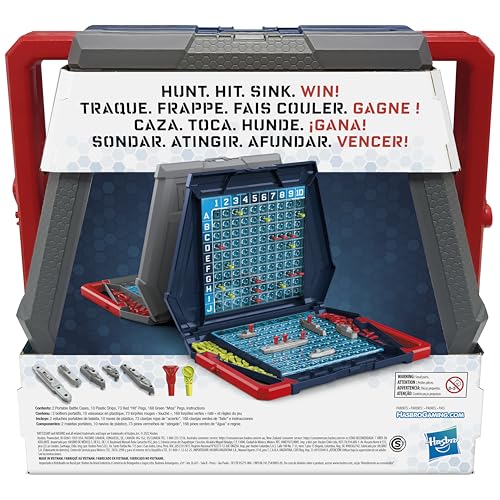 Hasbro Gaming Battleship Classic Board Game | Strategy Games for Kids and Adults | Ages 7+ | 2 Players | Fun Kids Games | Family Games