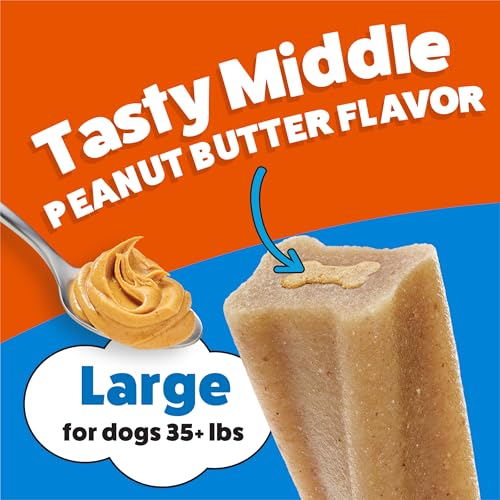 Purina Busy Bone Adult Dog Chew Bone Treats, Peanut Butter - 10 ct. Pouch