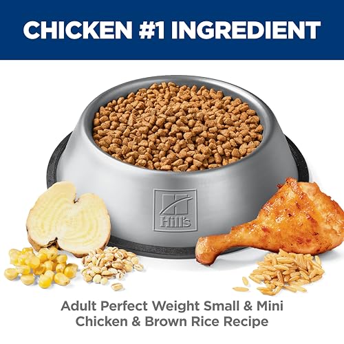 Hill's Science Diet Adult Perfect Weight Small & Mini Dry Dog Food, Chicken, 4 lb. Bag