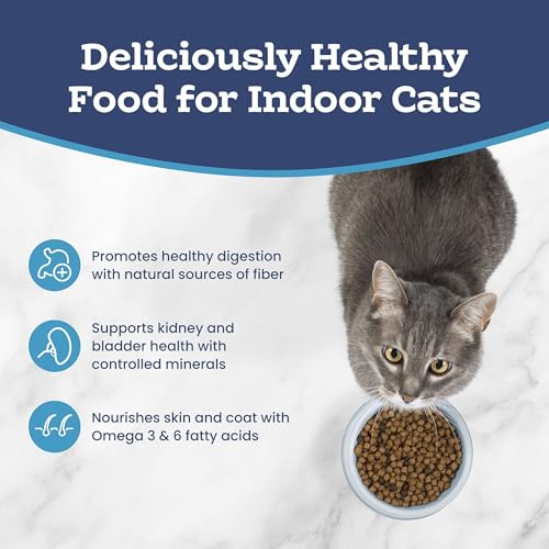 Blue Buffalo Tastefuls Adult Dry Cat Food Sensitive Stomach Formula, Made in the USA with Natural Ingredients, Chicken Recipe, 7-lb Bag