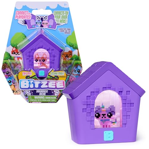 BITZEE, Doghouse Interactive Toy with 15 Puppies Inside, 3D Playroom, Reacts to Touch, Digital Pet Kids Toys for Girls & Boys Ages 5 and up