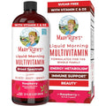 MARYRUTH'S Liquid Morning Multivitamin for Women, Men & Kids | Vitamin A C D E B6 B12 Biotin Zinc | Beauty | Vegan | Non-GMO | Gluten Free | 32 Servings
