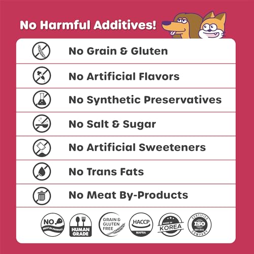 Choolip Squeeze Vita Stick Lickable Cat and Dog Treats, 7-Count Heart Support, Salmon and Tuna with CoQ10, Taurine and L-Carnitine, Grain-Free, Vet-Formulated