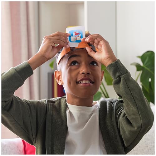 Spin Master Games, Hedbanz 2023 Edition with New Cards, Picture Guessing Board Game, for Family & Kids, 2-6 Players, for Ages 6 & Up