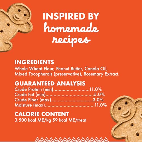 Buddy Biscuits Crunchy Dog Treats, Peanut Butter, 3.5 lbs. Bag