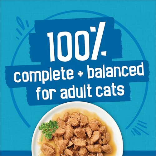 Purina Friskies Wet Cat Food Variety Pack Fish-A-Licious Extra Gravy,  Filets and Tasty Treasures - (Pack of 32) 5.5 oz. Cans
