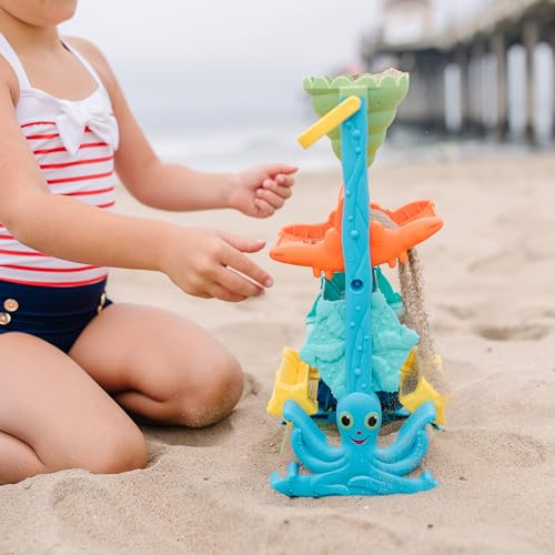 Melissa & Doug Seaside Sidekicks Funnel Fun Sand and Water Toy - Kids Outdoor Toys and Beach Toys for Toddlers, Encourages Sensory Play, Ages 2+