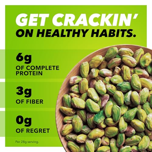 Wonderful Pistachios No Shells, Roasted & Salted Nuts, 0.75 Ounce Bag (Pack of 14), Protein Snacks, Vegan Snacks, On-the-Go, Individual Snacks for Adults
