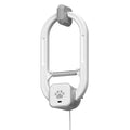 Interactive Cat Toy, Rechargeable Electric Cat Teaser, Hanging Door cat Toy, 2 Motion Modes (360° Spin & Irregular Jumping), Smart Auto Cat Toy for Exercise & Fun, Grey