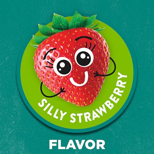 Tom's of Maine Fluoride Kids Toothpaste, Natural Toothpaste, Dye Free, No Artificial Preservatives, Silly Strawberry, 5.1 oz. 3-Pack (Packaging May Vary)