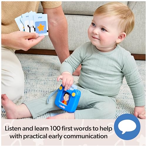 Ms. Rachel Official First Words Talking Flash Cards with Electronic Reader, 100 Words, Educational Toys & Toddler Toys for Girls & Boys Ages 1-2+