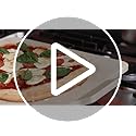 KitchenAid Classic Pizza Wheel with Sharp Blade For Cutting Through Crusts, Pies and More, Built In Finger Guard for Safety and Comfort Grip to Protect Fingers, Dishwasher Safe, 9-Inch, Black