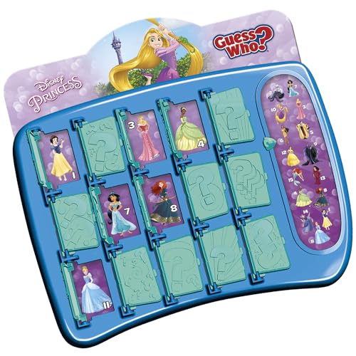 Hasbro Gaming Guess Who? Disney Princess Edition Kids Board Game, Fun Game for Families and Kids Ages 5 and Up, Easter Gifts for Boys and Girls, Preschool Games ( Exclusive)
