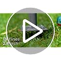 Walensee Lawn Aerator Spike Metal Manual Dethatching Soil Aerating Lawn with 15 Iron Spikes, Pre-Assembled Grass Plug Aerator Tools for Yard, Lawn Aeration, Garden Tool, Revives Lawn Health, Patented