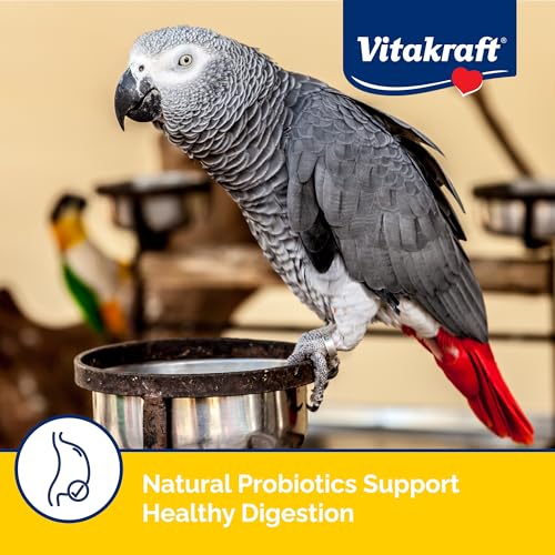 Vitakraft Menu Premium Parrot Food - Vitamin-Fortified - Macaw, , Conure, and Parrot Food for Large Birds 5 Pound (Pack of 1)