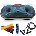 Lifepro Waver Vibration Plate Exercise Machine – High-Intensity Vibration Plate for Lymphatic Drainage – Full-Body Workout Vibrating Platform with Loop Bands – Fitness Equipment for Strength & Toning