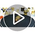 Hourleey Garden Hose Repair Connector with Clamps, Fit for 3/4" or 5/8" Garden Hose Fitting, Male and Female Hose Adapter Water Hose Repair Kit, 5 Set