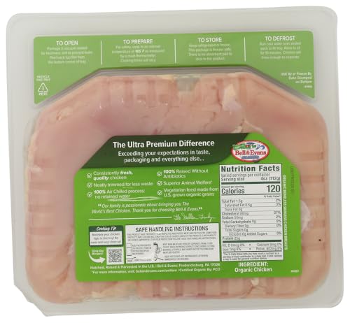 Bell & Evans Organic Boneless Skinless Chicken Breast