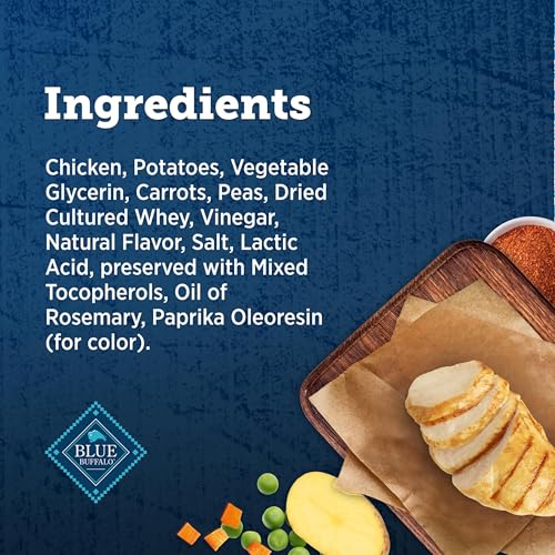Blue Buffalo True Chews Dog Treats Made in the USA with Natural Ingredients Chicken Pot Pie