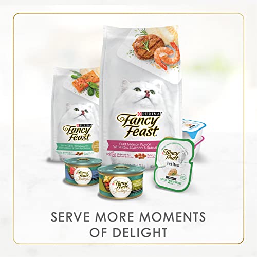 Purina Fancy Feast Gravy Lovers Chicken Feast in Grilled Gourmet Wet Cat Food – (Pack of 24) 3 oz. Cans