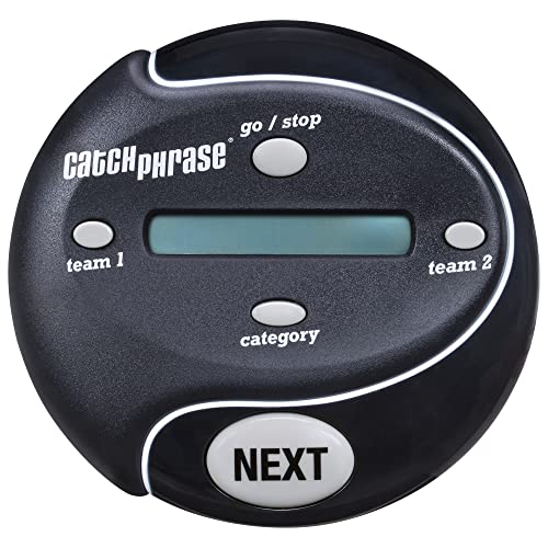 Hasbro Gaming Catch Phrase Electronic Game | Fun Active Handheld Party Games for Adults, Teens, and Kids | 4 or More Players, 2 Teams | Portable Summer Travel Activities | Ages 12+ ( Exclusive)