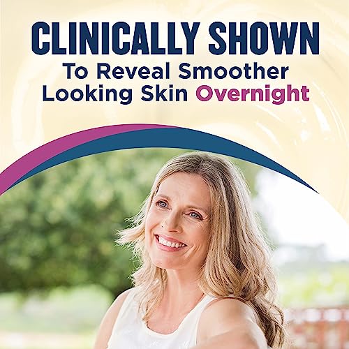 Gold Bond Age Renew Retinol Overnight Body & Face Lotion, 13 Oz, Anti-Aging Moisturizer for Visibly Plumper, Smoother Skin, 24-HR Hydration, Non-Irritating, Non-Greasy, Dermatologist-Tested, Unscented