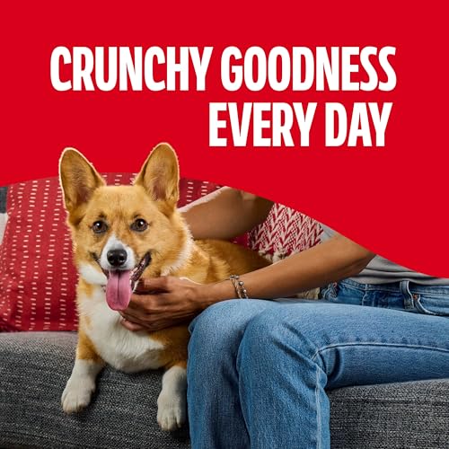 Milk-Bone Peanut Butter Flavor Dog Biscuits, Naturally & Artificially Flavored, 7 Lb. Box