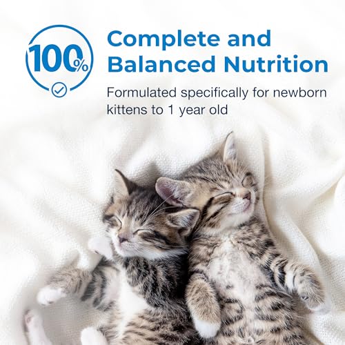 PetAg KMR Kitten Milk Replacer Liquid - 16 oz - Ready-to-Feed Formula with Vitamins for Newborn Kittens to 1 Year - Easy to Digest