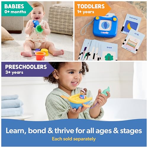 Ms. Rachel Official First Words Talking Flash Cards with Electronic Reader, 100 Words, Educational Toys & Toddler Toys for Girls & Boys Ages 1-2+