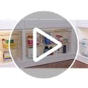Vtopmart 6 Pack Clear Stackable Storage Bins with Lids, Large Plastic Containers with Handle for Pantry Organizer and Storage,Perfect for Bathroom,Cabinet,Kitchen,Fridge,Closet Organization