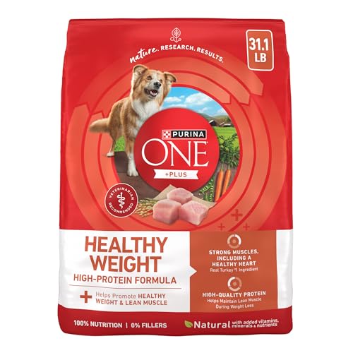 Purina ONE Plus Healthy Weight High-Protein Dog Food Dry Formula - 31.1 lb. Bag