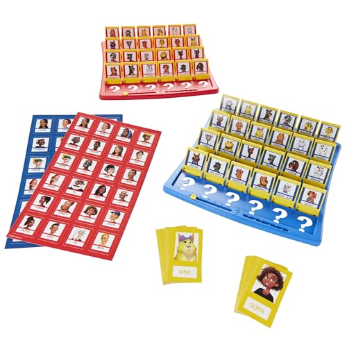 Hasbro Gaming Guess Who? Board Game, with People and Pets Cards, The Original Guessing Game for Kids, Ages 6 and Up, Easter Gifts for Boys and Girls ( Exclusive)