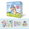 Bluey Kids Bandages, 3 Assorted Sizes 100 CT | Wear Like Stickers, Flexible Adhesive Bandages for Minor Cuts, Scrapes, and Burns. Great Gift idea and Stocking Stuffer