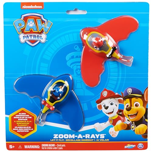 SwimWays Paw Patrol Zoom-A-Rays Water Toys, Kids Pool Τoys & Diving Tоys, Paw Patrol Toys for Kids Aged 5 & Up, 2-Pack