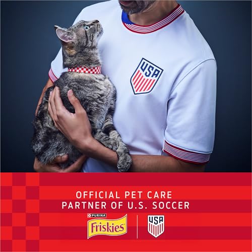 Purina Friskies Wet Cat Food Variety Pack Fish-A-Licious Extra Gravy,  Filets and Tasty Treasures - (Pack of 32) 5.5 oz. Cans