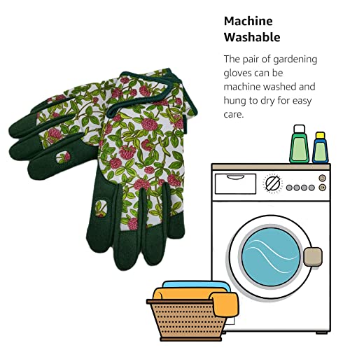 Thorn Proof&Puncture Resistance Gardening Gloves,Women Yard Work Garden Glove,Gifts