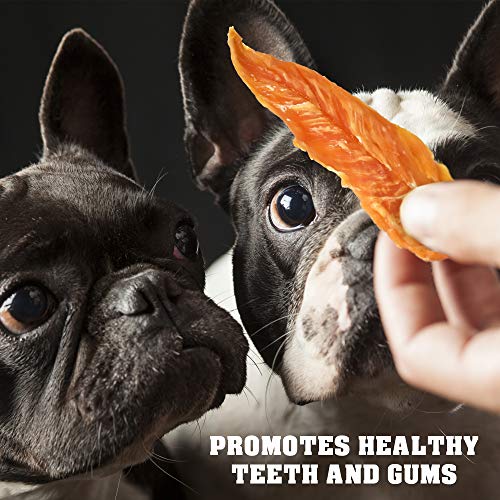 Beloved Pets Dog Treats Chicken Jerky 1.5 lb – Dog Food & High Protein Chews for Large, Medium & Small Breeds – Natural Healthy Training Snacks Strips – Human Grade Bulk Soft Pack – Made for USA