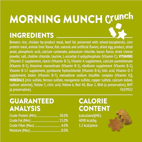 Purina Friskies Party Mix Morning Munch Crunch Cat Treats - (Pack of 10) 2.1 oz. Pouches
